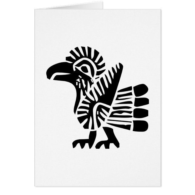 Vogelvogels, Mexicaanse hiërogliefen (Maya) (Voorkant)