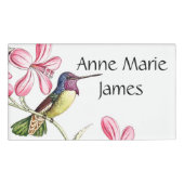 Vogelvogels Naam label Naam wilde-life-bloemen Naambadge (Voorkant)