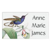 Vogelvogels Naam label Naam wilde-life-bloemen Naambadge (Voorkant)