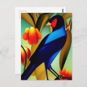 Vogelvogels - Natuur Art Kaart (Voorkant / Achterkant)