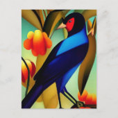 Vogelvogels - Natuur Art Kaart (Voorkant)