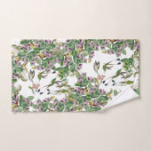 Vogelvogels Orchid Flower Bath set Bad Handdoek (Handdoek)