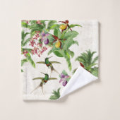 Vogelvogels Orchid Flowers Bath Towel Set Bad Handdoek (Wasdoekje)