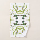 Vogelvogels Orchid Flowers Bath Towel Set Bad Handdoek (Handdoek)
