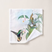 Vogelvogels Orchid Flowers Bath Towel Set Bad Handdoek (Wasdoekje)