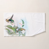 Vogelvogels Orchid Flowers Bath Towel Set Bad Handdoek (Handdoek)