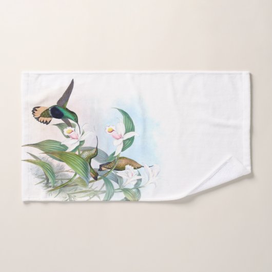 Vogelvogels Orchid Flowers Bath Towel Set Bad Handdoek (Handdoek)