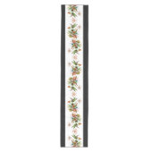 Vogelvogels Orchid Flowers Table Runner Medium Tafelloper (Voorkant)