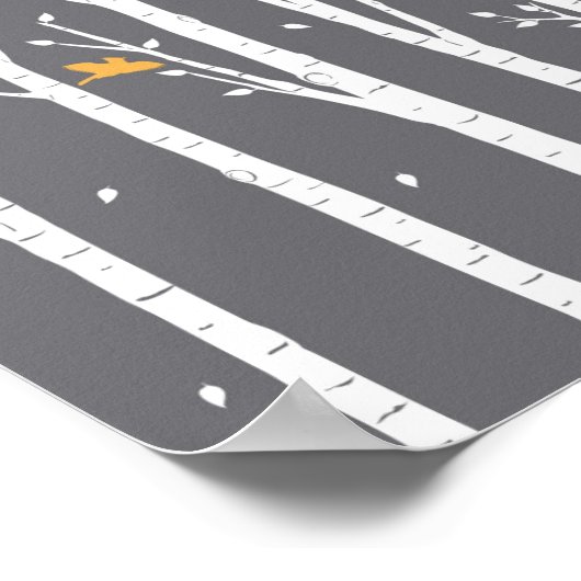 Vogelvogels Poster (Hoek)