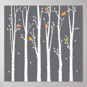 Vogelvogels Poster