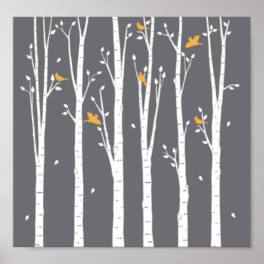 Vogelvogels Poster (Voorkant)