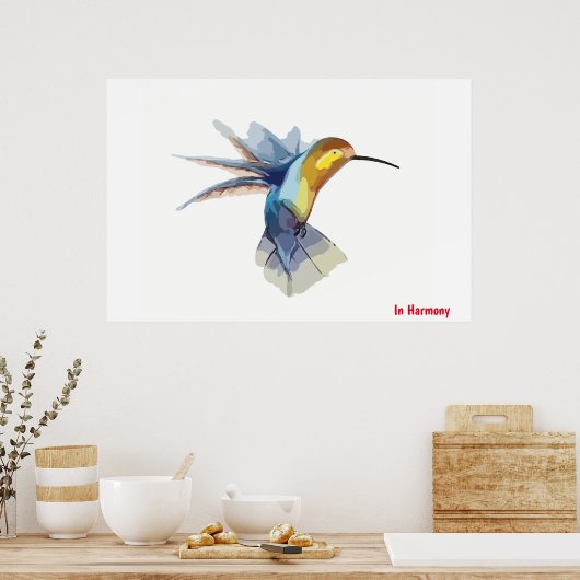 Vogelvogels Poster (Keuken)