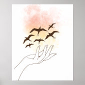 Vogelvogels Poster (Voorkant)