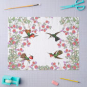 Vogelvogels Sweet Pea-fluitenpapier Tissuepapier (Craft)