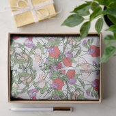 Vogelvogels Sweet Pea-fluitenpapier Tissuepapier (Geschenk)