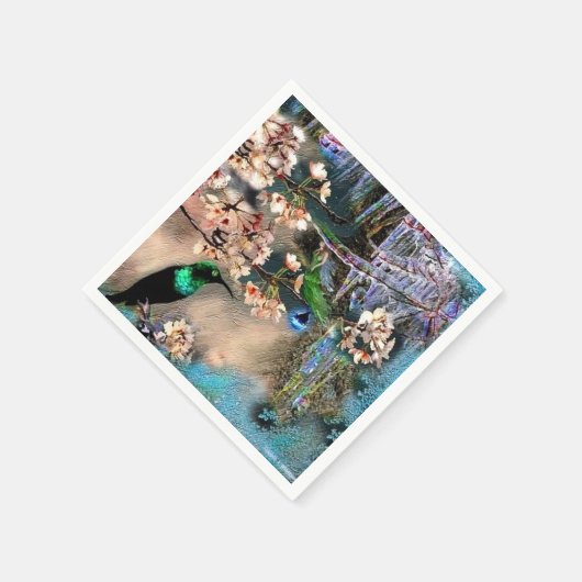 Vogelvogels van Equinox en feirus Servetten (Hoek)