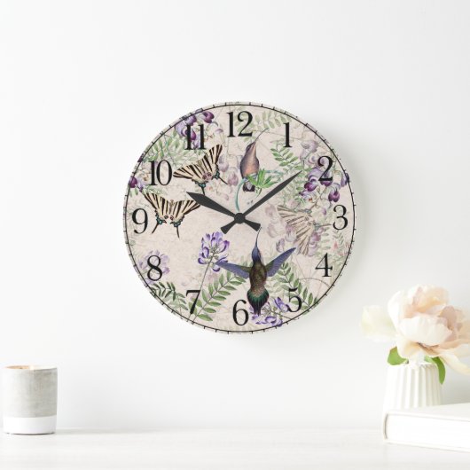 Vogelvogels vlinderbloemkast grote klok (Huis)