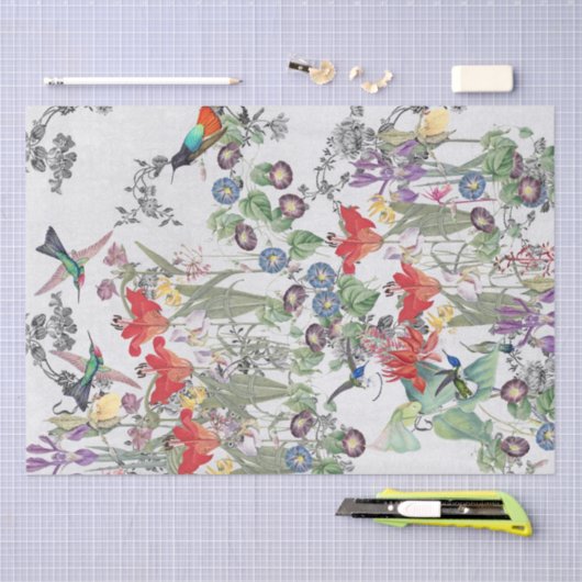 Vogelvogels Vloertuinpapier Tissuepapier (Craft)