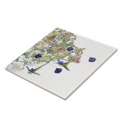 Vogelvogels Wilde dieren Vloeiende tegel Tegeltje (Zijkant)