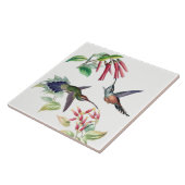 Vogelvogels Wilde dieren Vloeiende tegel Tegeltje (Zijkant)