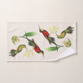 Vogelvogels Wilde flora handdoekset Bad Handdoek (Handdoek)