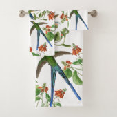 Vogelvogels Wilde Vloeibaardvloeren Wasdoekset Bad Handdoek (Insitu)