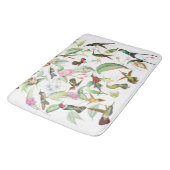 Vogelvogels Wilde Vloeibloemen Bath Mat (Gekanteld)
