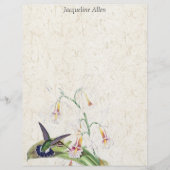 Vogelvogels Wildlife Flowers Letterhead (Voorkant)
