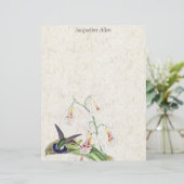 Vogelvogels Wildlife Flowers Letterhead (Staand voorkant)