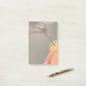Vogelvogels Zonnebloembloem Bloemvezel Tuin Post-it® Notes (Op bureau)