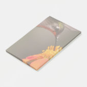 Vogelvogels Zonnebloembloem Bloemvezel Tuin Post-it® Notes (Schuin)