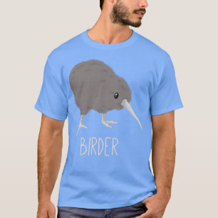 Vogelvogelvanger met Kiwi-vogel T-shirt