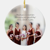 vogelvogelvogelpest bij kippen van het Honor-Orna Keramisch Ornament (Achterkant)