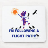 Vogelvolgvliegpad Muismat (Voorkant)