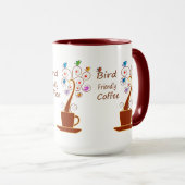 Vogelvriendelijke koffie mok (Voorkant rechts)