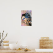 Vogelvrouw Poster (Keuken)