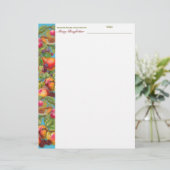 Vogelvruchten op maat gemaakt recept letterkop (Staand voorkant)