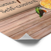 Vogelvruchten van de gedistilleerde huishoudelijke poster (Hoek)