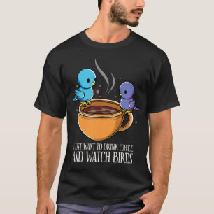 Vogelwaarnemer Ornitholoog Vogelwaarneming T-shirt