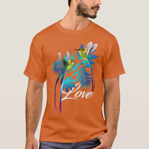 Vogelwachters die vliegen met vogels die vogels et t-shirt