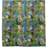 Vogelwachtparadijs Douchegordijn (Voorkant)