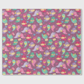 Vogelwandelpapier Cadeaupapier (Vlak)