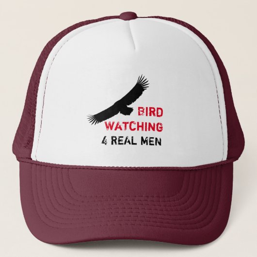 Vogelwateren 4 Echte Mannen - Trucker Hat Pet (Voorkant)