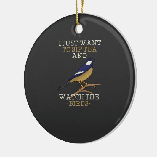 Vogelwateren Keramisch Ornament (Links)