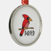 Vogelwateren Metalen Ornament (Rechts)