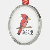 Vogelwateren Metalen Ornament (Links)