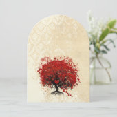  vogelweddenschappen met het hartverscheurend blad kaart (Staand voorkant)