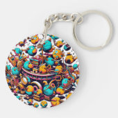 vogelwereld sleutelhanger (Achterkant)