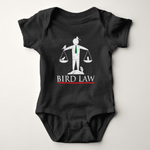 Vogelwet - advocaat Gift Law Student Attorney Gift Romper