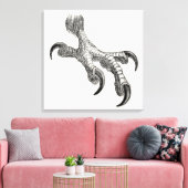 Vogelwetten met speciale aandacht voor Eagle Claw Canvas Afdruk (Insitu (Woonkamer))